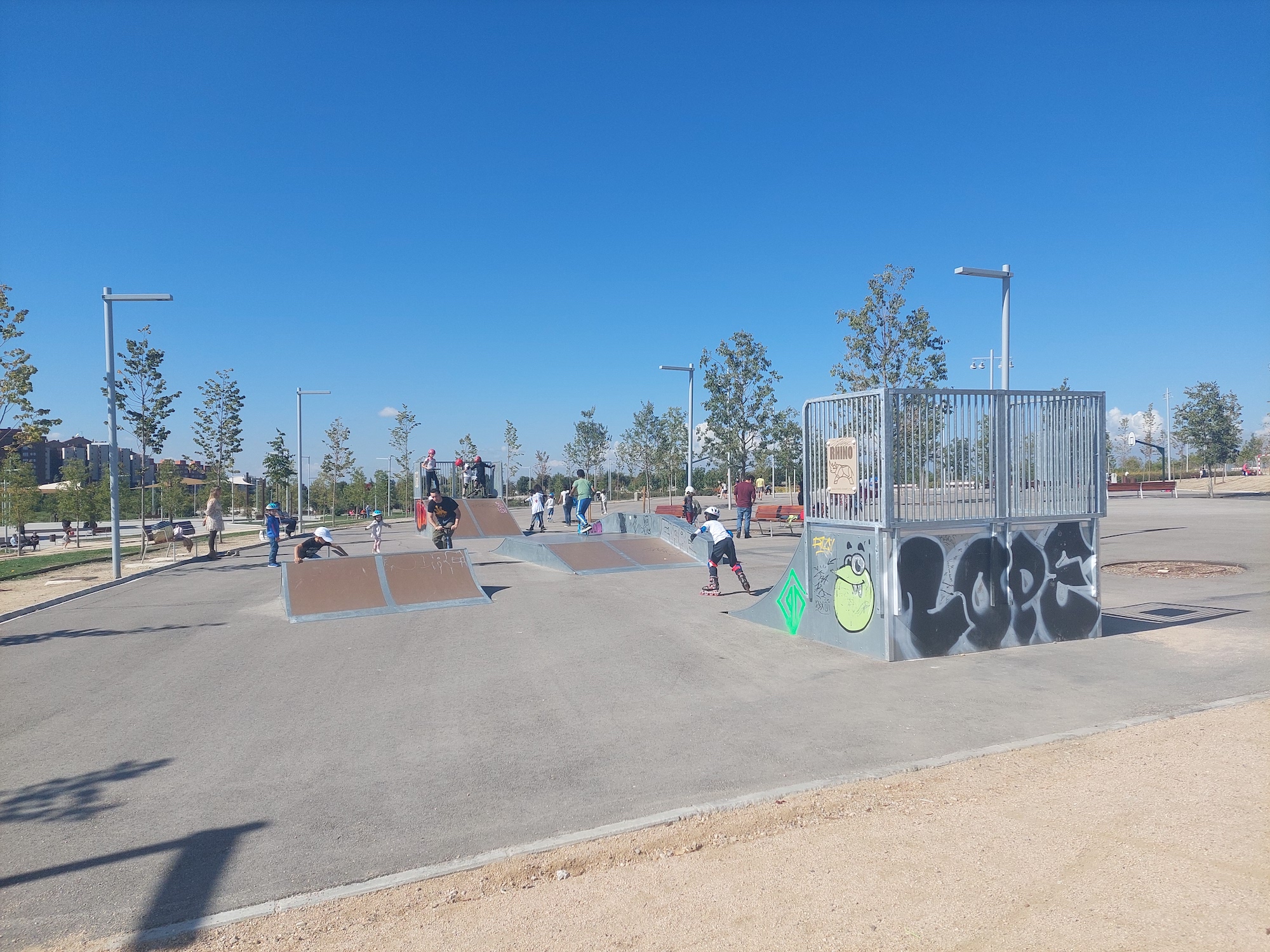 Cuña Verde skatepark